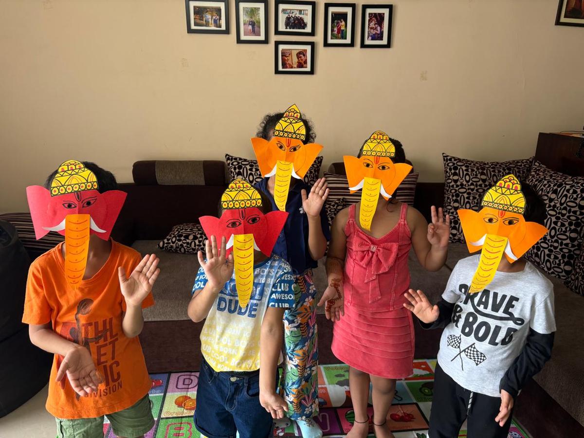A children’s edutainment workshop organised by Neha Handa.